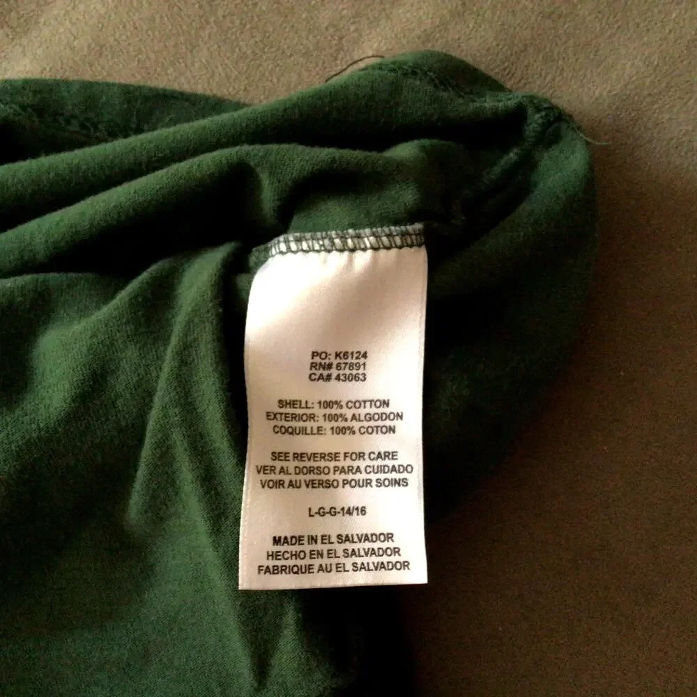 New York Jets Boys Long Sleeve Shirt Sz L 14/16